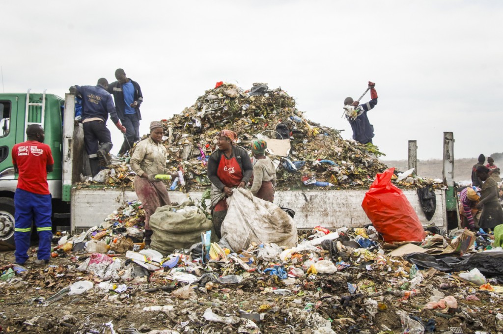 data presentation on waste management in zambia